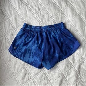 Rare lululemon game day blazer blue hotty hots - 2.5 low rise